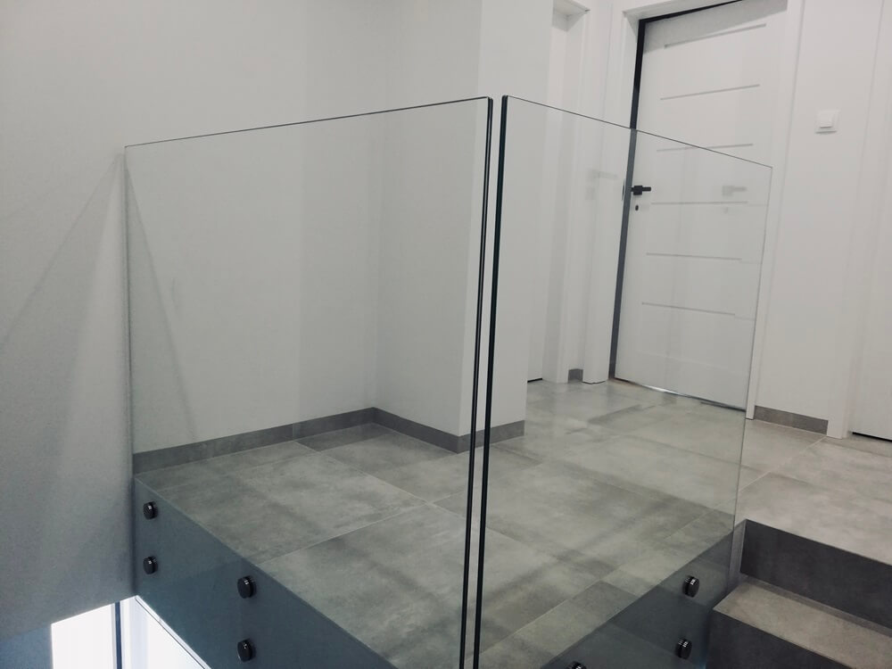 balustrady szklane